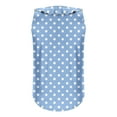 thumbnail image 5 of Karight Tank Tops for Women Polka Dot Ruffle Shirts Sleeveless Round Neck Tank Top Casual Summer Blouses Vest, 5 of 6