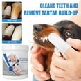 thumbnail image 2 of Oferta por tiempo limitado!Toallitas limpiadoras de dientes para perros y gatos, 50 unidades, toallitas desechables para cepillos de dientes para perros para reducir la placa y el sarro, 2 of 9