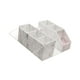 thumbnail image 4 of Organizador de pestañas, caja de almacenamiento, soporte para cosméticos, exhibidor acrílico, suministros de belleza transparente mármol, 4 of 9