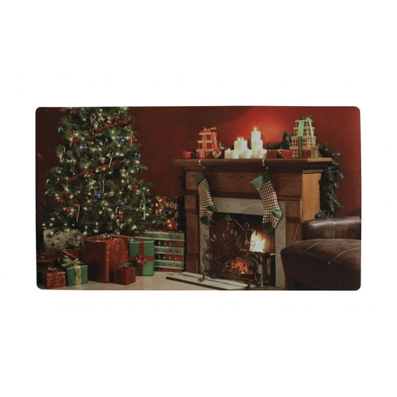 Attraction Design Christmas Home Printing Door Mat, Ship from US