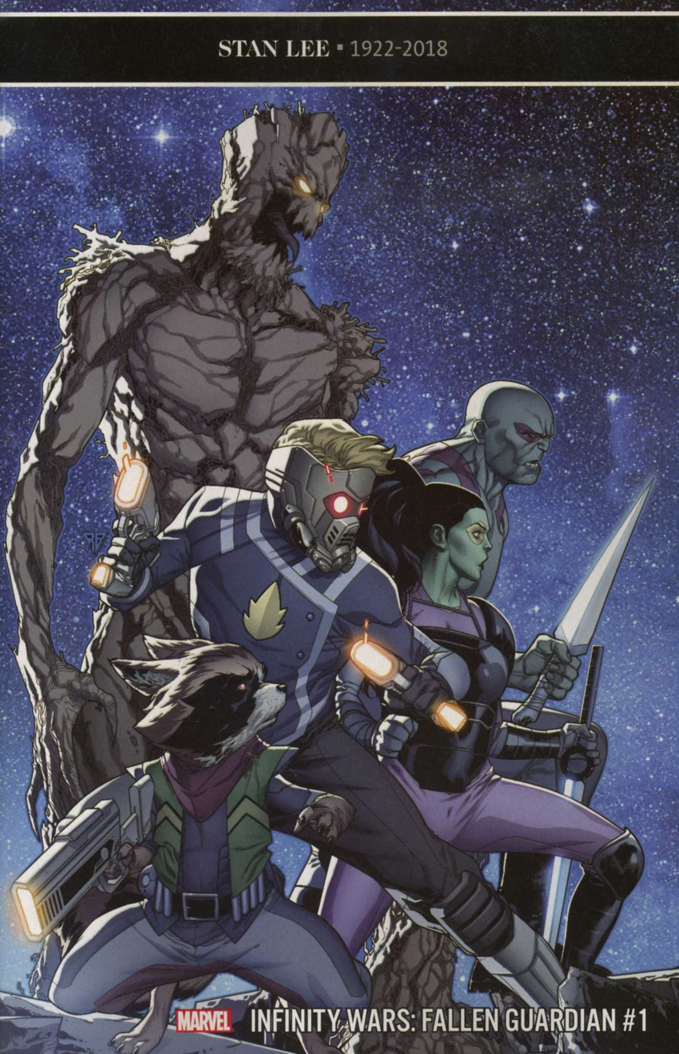 Cover of Infinity Wars: Fallen Guardian #1