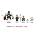 thumbnail image 3 of LEGO Super Heroes DC Batman Minifigure - Joker (in Orange Bow tie) with Crowbar 76119, 3 of 5