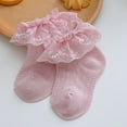 thumbnail image 3 of Calcetines de Bebé para Niña, Suaves Calcetines Elásticos y Ligeros de Encaje para el Día a Día Casual, 3 of 5