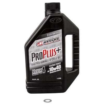Transmission Oil Change Kit With Maxima Pro Plus Full Synthetic 10W-40 for KTM 300 XC-W i Six Days (Fuel Injected)
