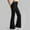 Black, variant on ZZwxWA Bootcut Leggings for Women Seamless High Waisted Flare Yoga Pants Plus Size Belly Control Leggings with Pockets