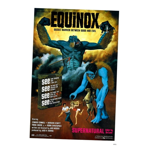 Best Posters Equinox Movie Poster 11Inx17In Mini Poster 11x17 Poster Color Category: Multi, Unframed, Ages: Adults