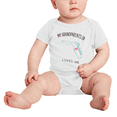 thumbnail image 2 of My Grandparents In Florida Loves Me Baby Bodysuits Unisex 0-3 Months, 2 of 5