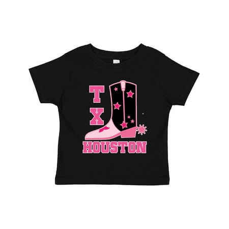 

Inktastic Houston Texas Cowgirl Gift Toddler Toddler Girl T-Shirt