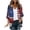Multicolor 3, variant on Womens American Flag Chiffon Cardigan 250th Anniversary USA Shirt Summer Lightweight Open Front Beach Wear Stars Stripes Patriotic Casual Cover Up