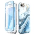 thumbnail image 1 of Funda de teléfono i-Blason Cosmo Series para iPhone SE 2020/7/8 Azul, 1 of 7