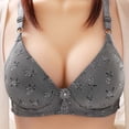 thumbnail image 3 of WCJM Up To 50% Off Bra Padded Bralettes For Women Nylon,Spandex Bra Black,42, 3 of 4
