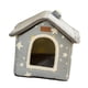 thumbnail image 5 of Lujoso refugio para mascotas, gatos y cachorros Gris, 5 of 9