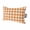 Chocolate, variant on Outdoor Chair Pillow Headrest for Patio Pool Chaise Lounge, Orange Red Checkered Recliner Head Pillow, Farmhouse Buffalo Plaid Waterproof Pillowcases Neck Lumbar Pillows & Insert 11x16x2pcs