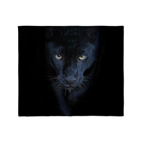 CafePress - Black Panther Throw Blanket - Soft Fleece Throw Blanket, 50"x60" for All Ages