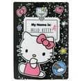 thumbnail image 2 of Hello Kitty Black Notebook Throw Blanket 46" x 60", 2 of 4