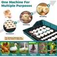 thumbnail image 5 of Boajf Chicken Egg Incubator, Egg Incubator with Automatic Egg Turning and Humidity Indicator, Reptile Incubator with Temperature Control and LED Egg Candler, for Hatching Quail, Goose, Parrot, Duck, 5 of 6