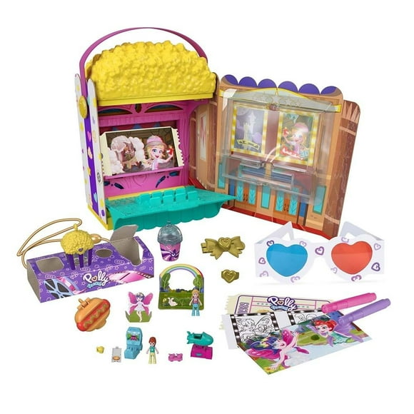 Set de Juego Polly Pocket Caja de Palomitas Sorpresa