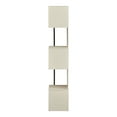 thumbnail image 5 of Furniture of America Cheri Modern 5-Shelf Adult Standard Bookcase, Cream Weave, 5 of 11
