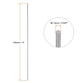thumbnail image 2 of Unique Bargains 15 Packs 1.2mm x 100mm Haute Vitesse Acier (HSS) Rond Tige Bar DIY Stock Outil, 2 of 5