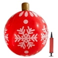 thumbnail image 2 of Adornos Navideños Nuevo Decoraciones Navideñas Al Aire Libre PVC, 2 of 9