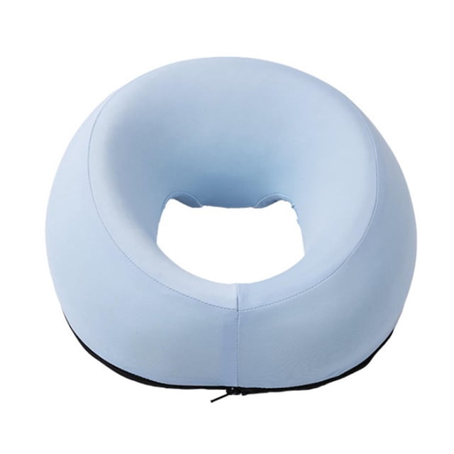Almohada Facial Descanso Cómoda con Diseño Ergonómico y Espuma de Memoria Transpirable Perfecta para Masajes Soporte en Salón Dormitorio Regalo
