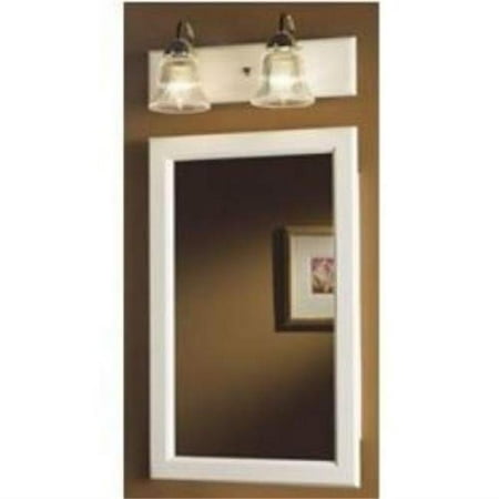 Jensen 8128 17 X 27 In 1 Door Prairie Framed Medicine Cabinet
