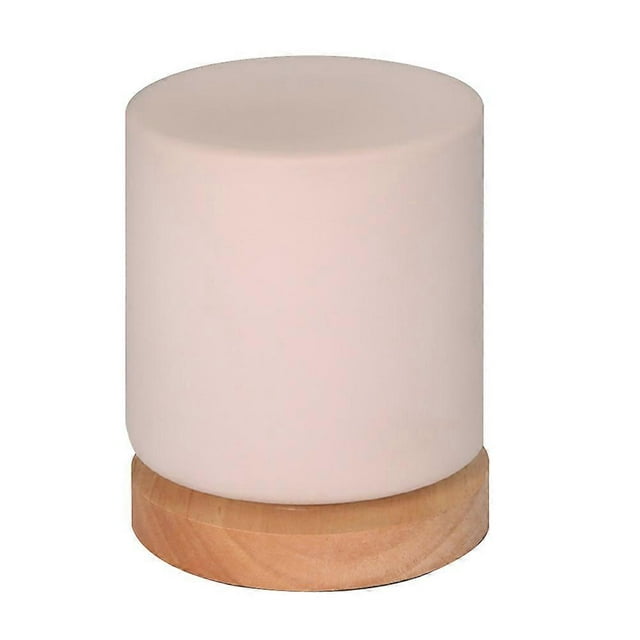 Unique Table Lamp Bedside Light Modern Desk Lamp Study Room Living Office Creative Design Wood Glass Plastic 1Set