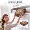 thumbnail image 4 of ICEANT 3'x4' Non-Slip Doormat with Gripper, Geometric Style Entryway Rectangle Rug, Machine Washable Aesthetic Throw Carpet for Bedroom Living Room Hallway, Khaki, 4 of 6