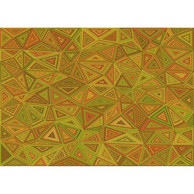 Ahgly Tapis Rectangulaire Lavable en Machine Intérieur Transitionnel Acajou Brun, 3 Pieds x 5 Pieds