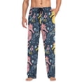 thumbnail image 4 of Seahorse Bubble Men's Pajama Pants with Pocket Lounge Pants Pajama Sleep Pant Pj Comfortable, 4 of 7