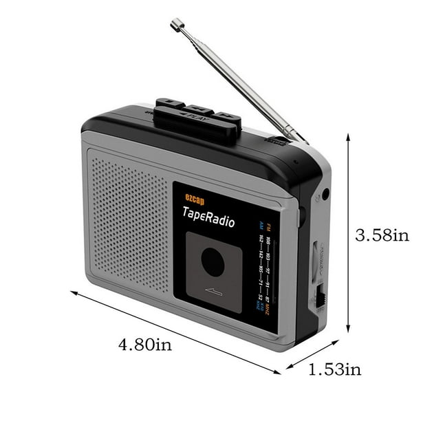 Radio portable AM FM à ondes courtes : radio à piles ou radio à