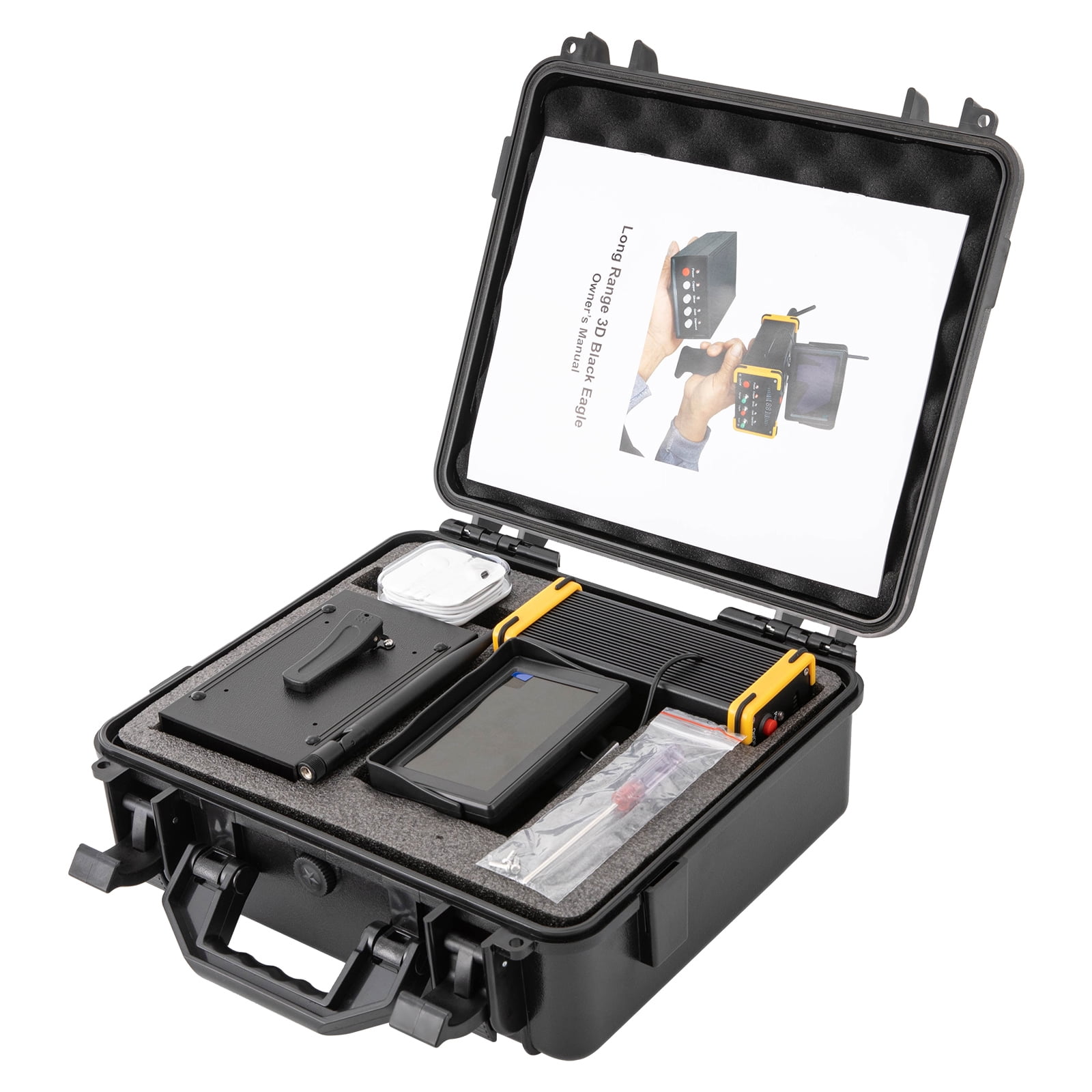 ToppiJoy Metal Detector, Underground Gold Finder, Metal Scanner Detecting Machine with High Definition LCD Screen, Search Range 3.3-324.8ft, Detecting Tool for Silver, Gold, Copper, Diamond