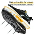 thumbnail image 4 of Steel Toe Shoes for Men Women Lightweight Work Sneakers Anti-pierce Breathable Safety Shoes Air Cushion Tennis Shoes, 4 of 9