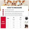 thumbnail image 4 of ORUYROP Dog Shoes Dog Boots & Paw Protector, Anti-Slip Sole Winter Dog Booties with Reflective Straps Dog Snow Boots for Small Medium Dogs 4PCS Red 3, 4 of 7