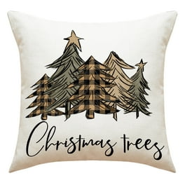 Christmas Pillow Covers Christmas Throw Pillows Covers Pillow Covers for Christmas Decorations Winter Farmhouse Cushion Cover for Sofa Walmart