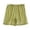 v#21Light Green87, variant on Rggeeun Women Shorts Solid Color Elastic Waist Knit Soft Lightweight Loose Fit Pleated With Adjustable Tie For Summer Splash Fun Cute Hot Pants,Black,L