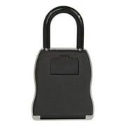 Vault Locks 5500 Key Lock Box with 4-Digit Combo, 3-Digit Shackle, Extra Security, Silver