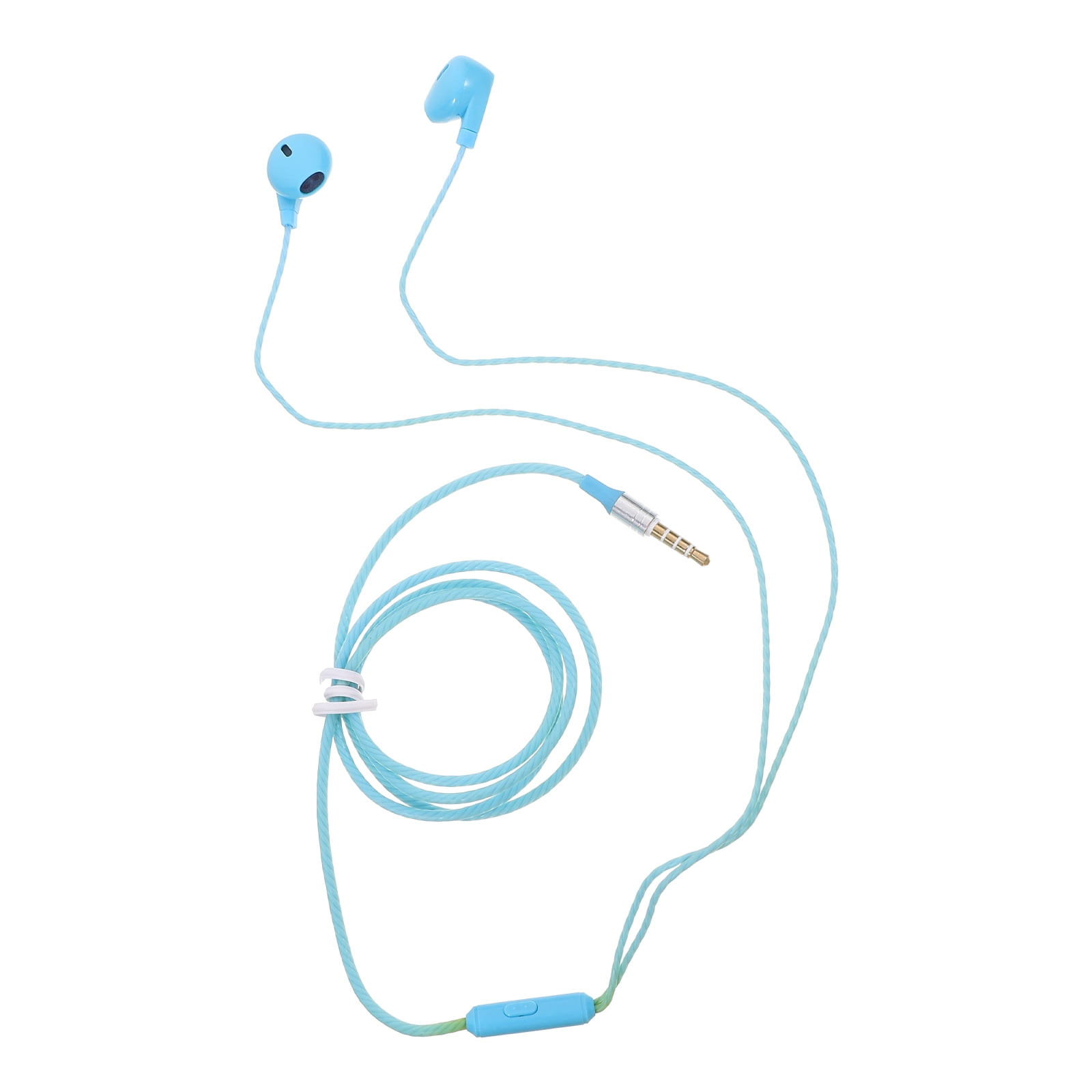 Toyandona Ear Headphones with Mic, Comfortable Stereo Sound Earbuds with Audio Jack, Stylish and Compatible for Back to School Use