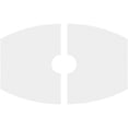thumbnail image 4 of 32"W x 21 3/8"H x 5"ID x 17 1/4"C x 1"P Kailey Architectural Grade PVC Contemporary Ceiling Medallion, Two Piece, 4 of 11