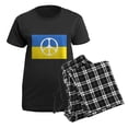 thumbnail image 5 of CafePress - Pray For Peace In Ukraine Pajamas - Women's Short Sleeve Print T-Shirt and Pants Dark Cotton Pajama Set, 5 of 7
