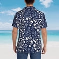 thumbnail image 6 of Haiem Plant Printed Hawaiian Shirt for Men - Men’s Casual Beach Summer Shirts - Stretch Fabric with Modern Fit-X-Large, 6 of 9
