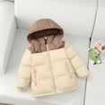 thumbnail image 2 of YunPes Boys Winter Coat Windproof Warm Hooded Zip Up Quilted Puffer Jacket with Pockets Teen Kids Girls Daily Outdoor Outerwear, 2 of 4
