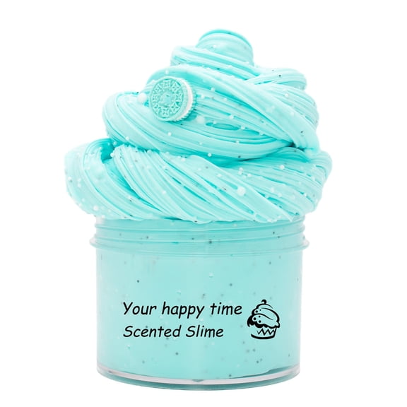 70ml Fluffy Cloud Butter Slime - Non-Settling, Stretchy & Ultra Soft with Accessories for Sensory Play, Stress Relief & DIY Crafts