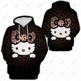 thumbnail image 1 of Hello Kitty Mignon Kitty Automne/hiver Chandail Imprimé pour Femmes Mode Décontractée Chandail à Capuche, 1 of 7