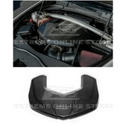 Replacement For 2016-2019 Cadillac CTS-V GM Factory Style CARBON FIBER Front Supercharge Engine Trim Valve Cover