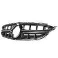 thumbnail image 3 of Ikon Motorsports Compatible with 15-18 Mercedes-Benz C Class W205 Sport E63S Vertical Unpainted Grille Guard 2015 2016 2017 2018, 3 of 6