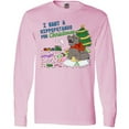 thumbnail image 3 of Inktastic I Want a Hippopotamus for Christmas Long Sleeve T-Shirt, 3 of 5