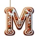 thumbnail image 5 of Adorno colgante del árbol de Navidad con 26 letras, 8CM M, Característica: Adorno colgante del árbol de Navidad con 26 letras, Adornos de Navidad personalizados DIY, Decoración de Navidad, Decoración, 5 of 5