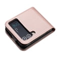 thumbnail image 2 of Cases for Samsung Galaxy Z Flip 3 5G, Wallet Case for Women Girls Flip PU Leather Drop Protective Shockproof Slim Durable Phone Cover for Samsung Galaxy Z Flip 3 5G, Rosegold, 2 of 4