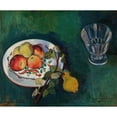 thumbnail image 2 of Suzanne Valadon 17x15 Gold Ornate Wood Frame and Double Matted Museum Art Print Titled - Still Life with Fruit and Glass (1910), 2 of 4